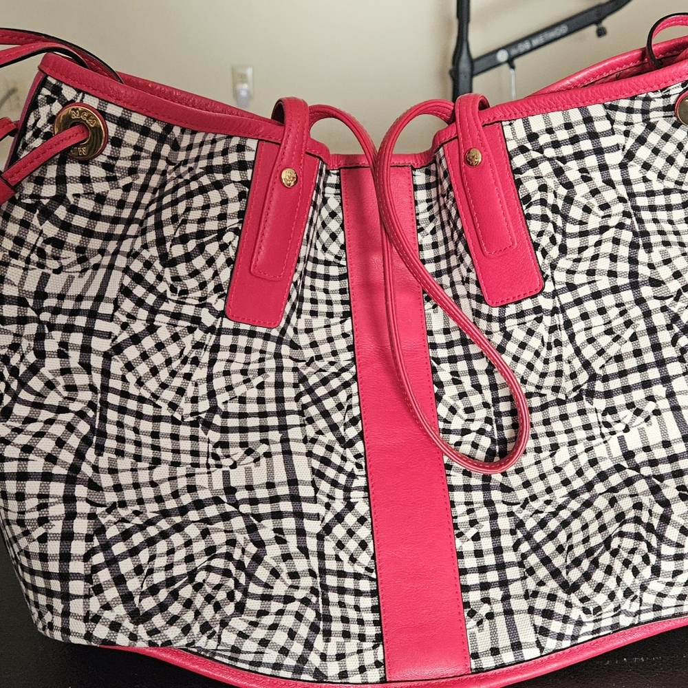 Reversible Liz Shopper in Visetos ( medium ) Red - Picture 2 of 6